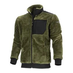 
                  LAHTIPRO Bluza z suwakiem Sherpa zielona rozmiar M L4015402